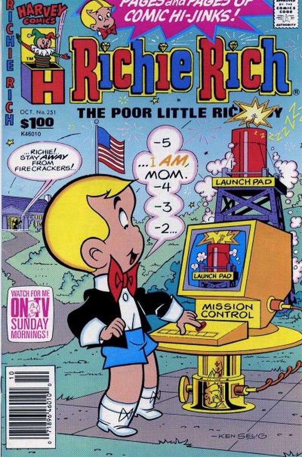 Richie Rich #251 cover
