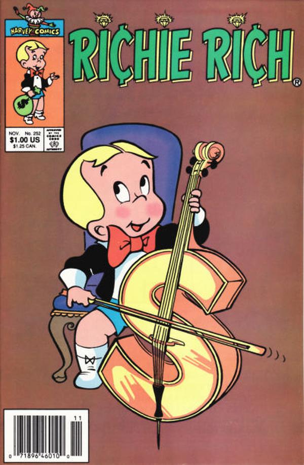 Richie Rich #252 cover