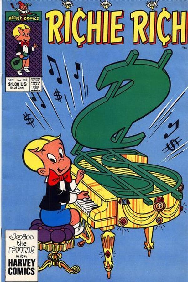 Richie Rich #253 cover