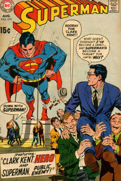 Superman #219 cover