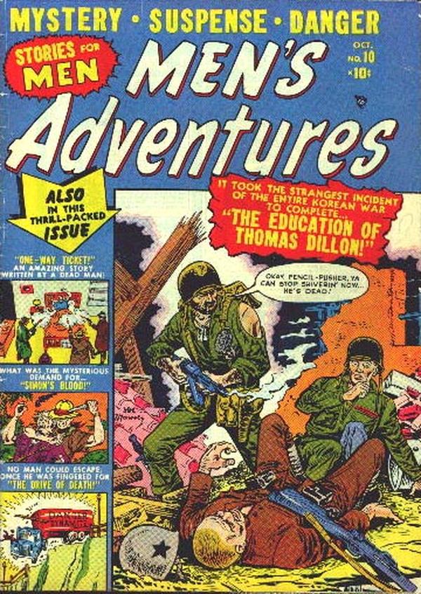 Men's Adventures #10 cover
