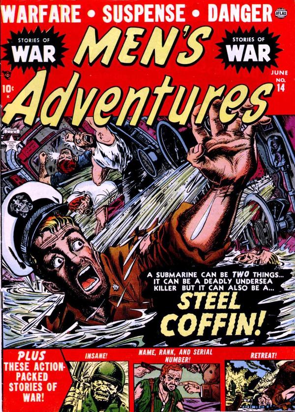 Men's Adventures #14 cover