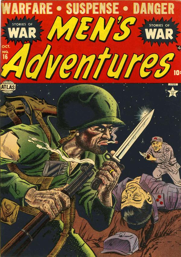 Men's Adventures #16 cover
