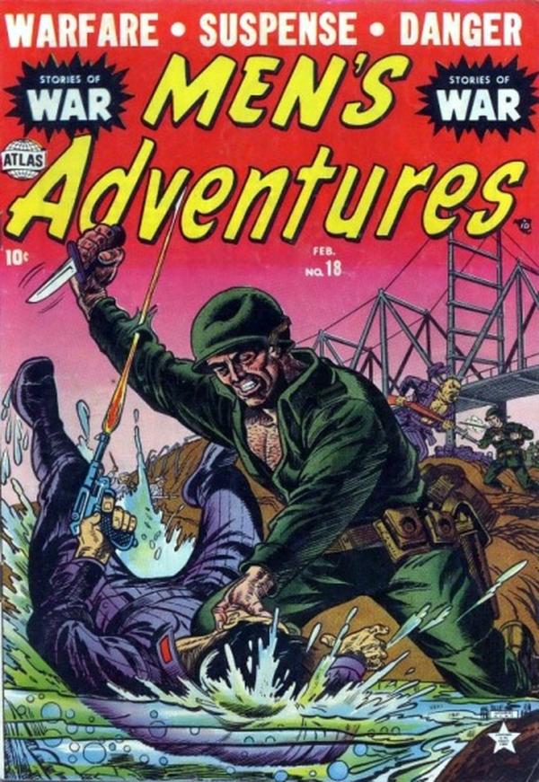 Men's Adventures #18 cover