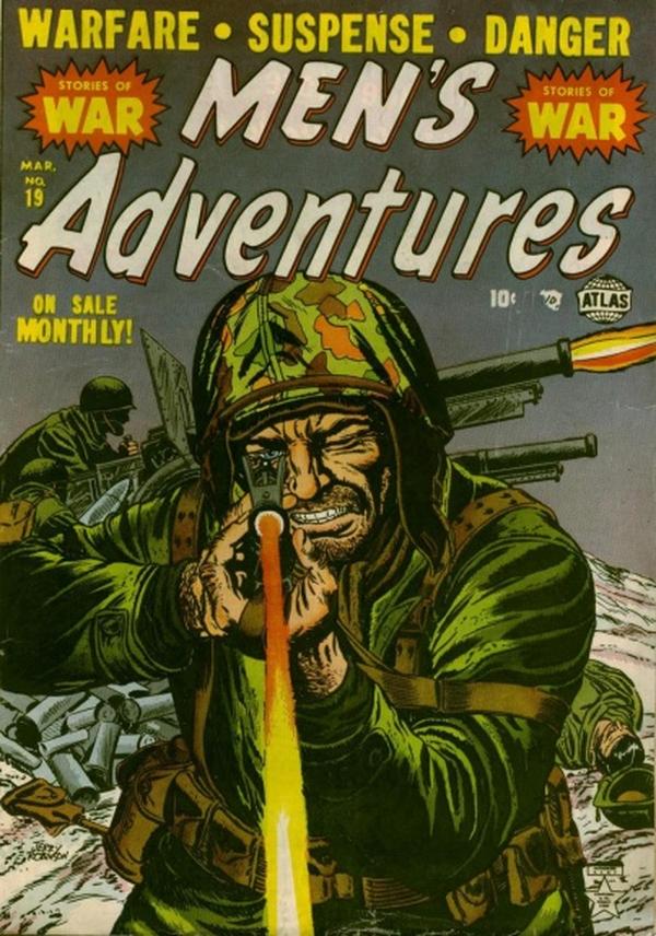 Men's Adventures #19 cover