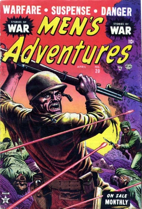Men's Adventures #20 cover