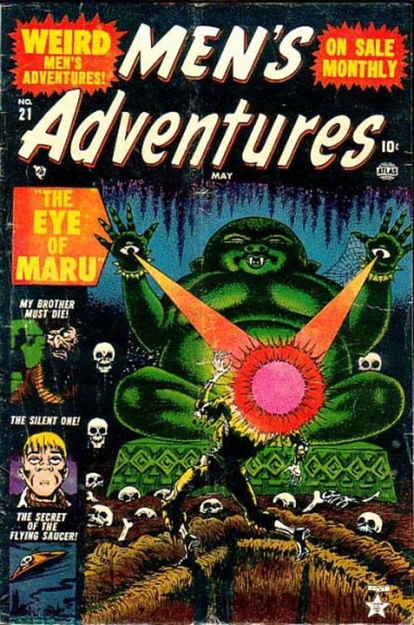 Men's Adventures #21 cover
