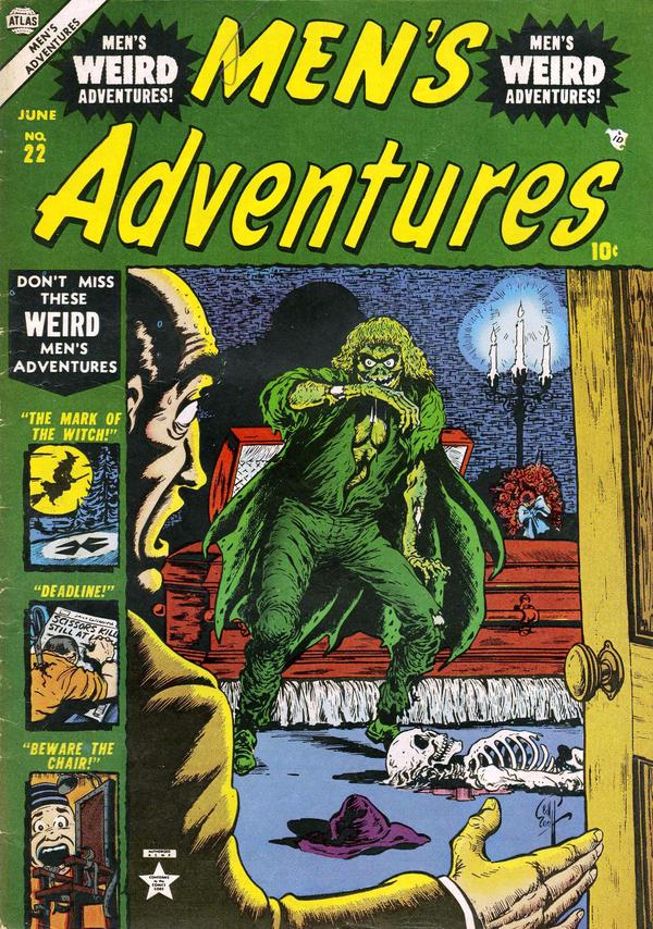 Men's Adventures #22 cover
