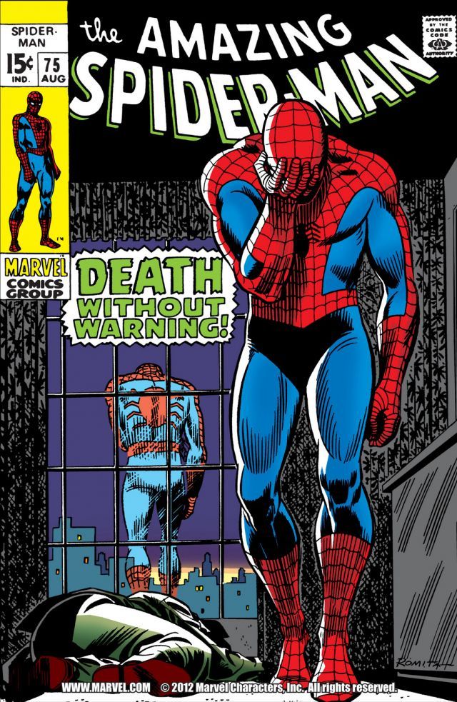 The Amazing Spider-Man #75 cover
