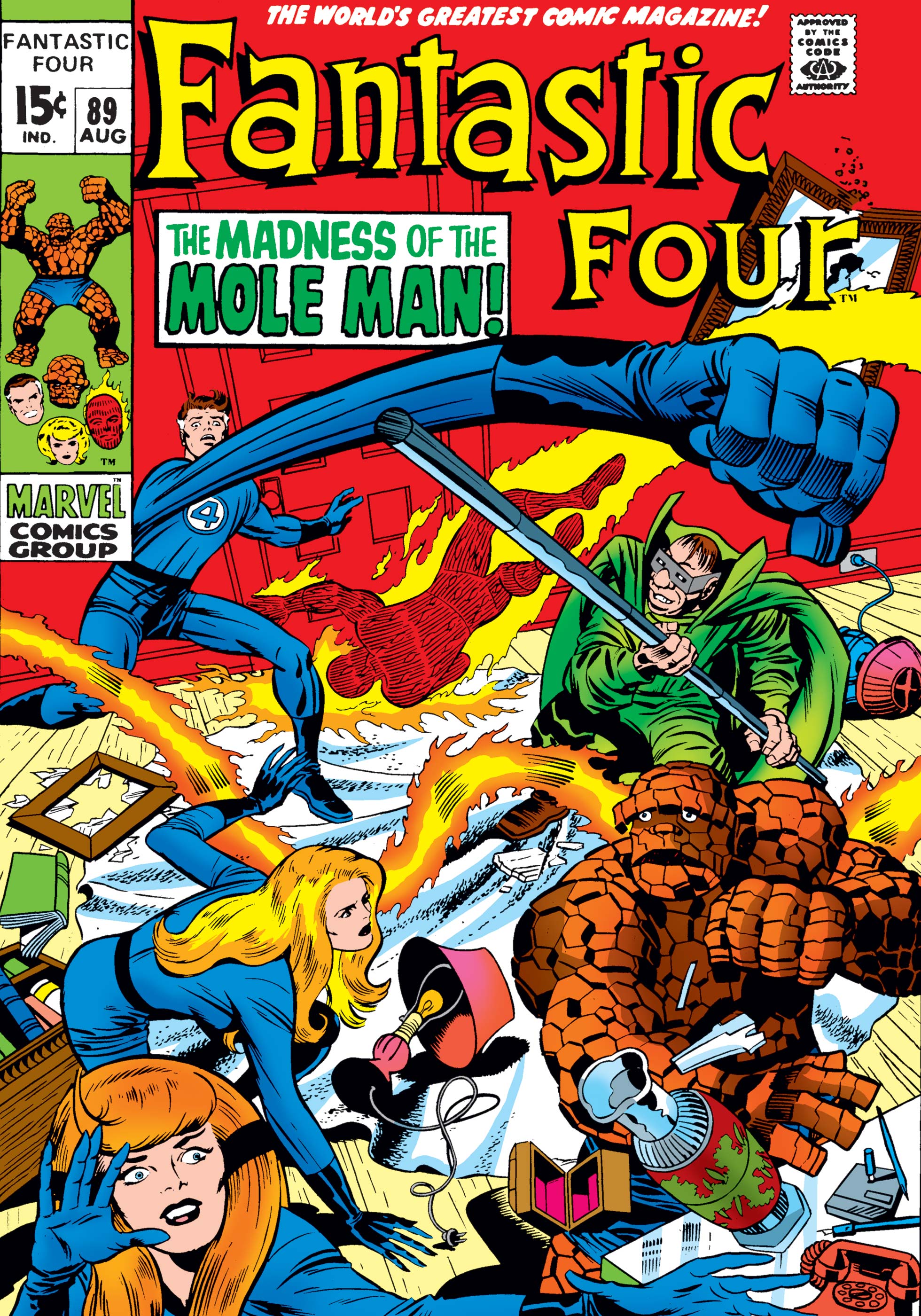 Fantastic Four #89 cover