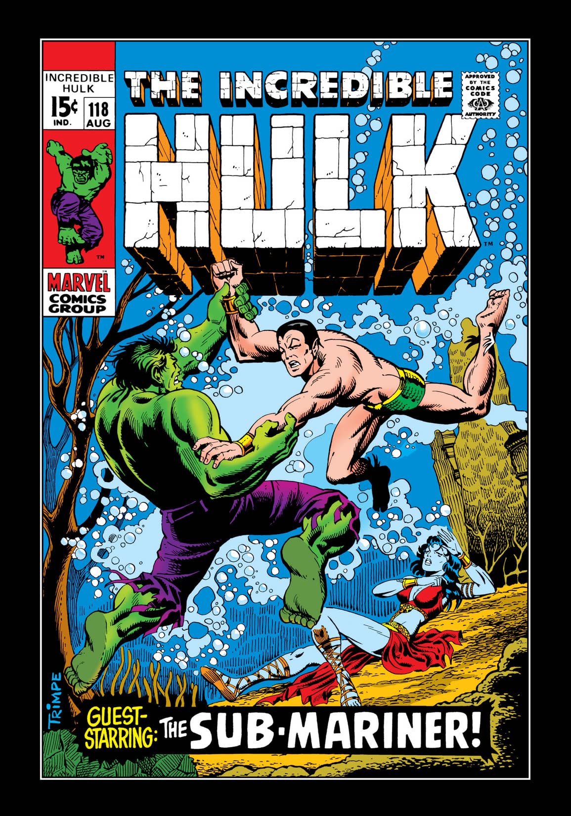 The Incredible Hulk #118 cover