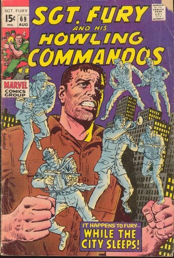 Sgt. Fury #69 cover