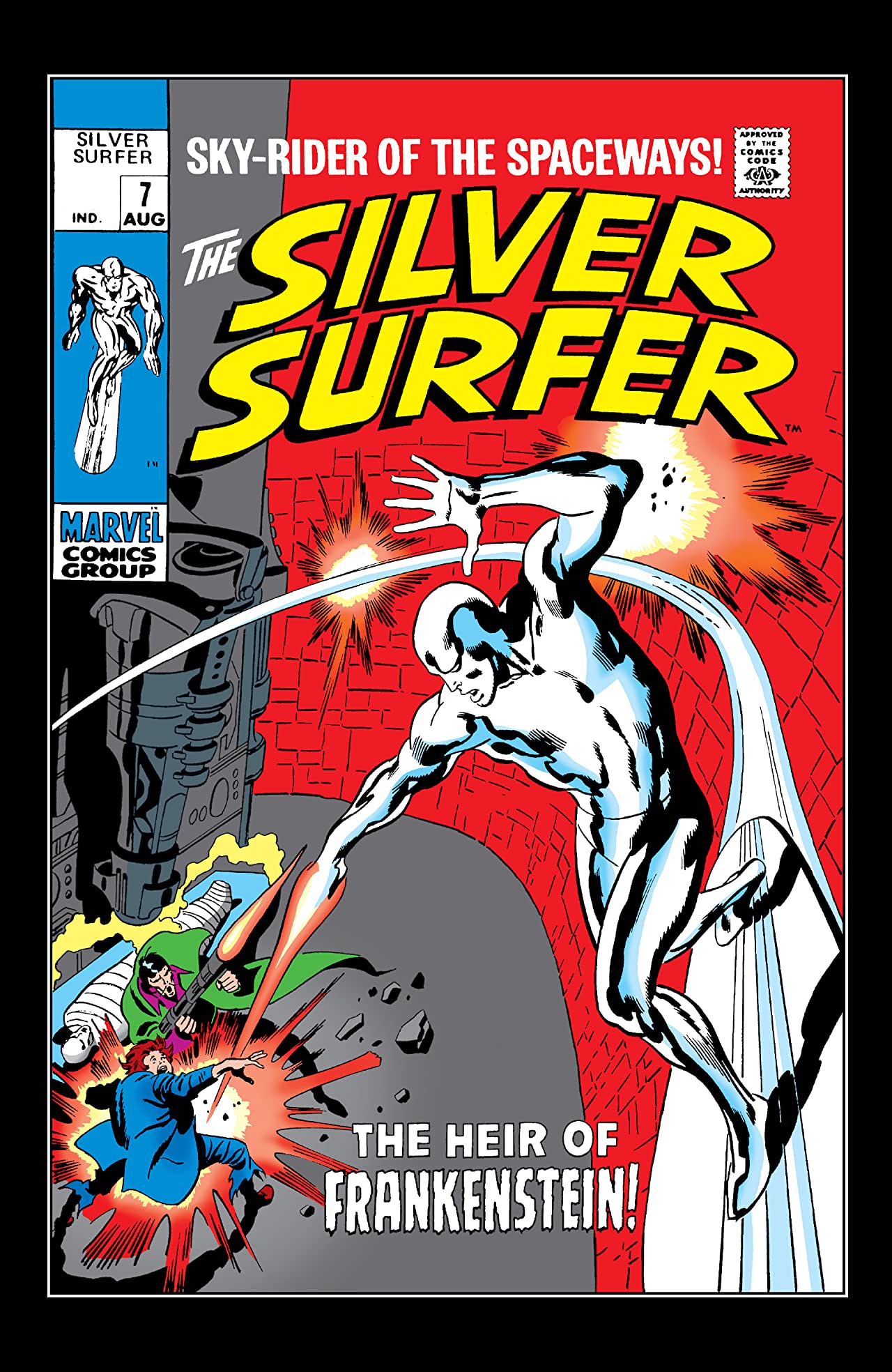 The Silver Surfer #7 cover