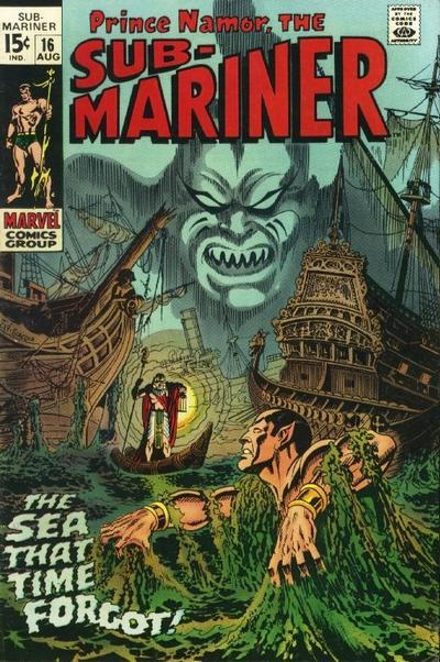 Sub-Mariner #16 cover