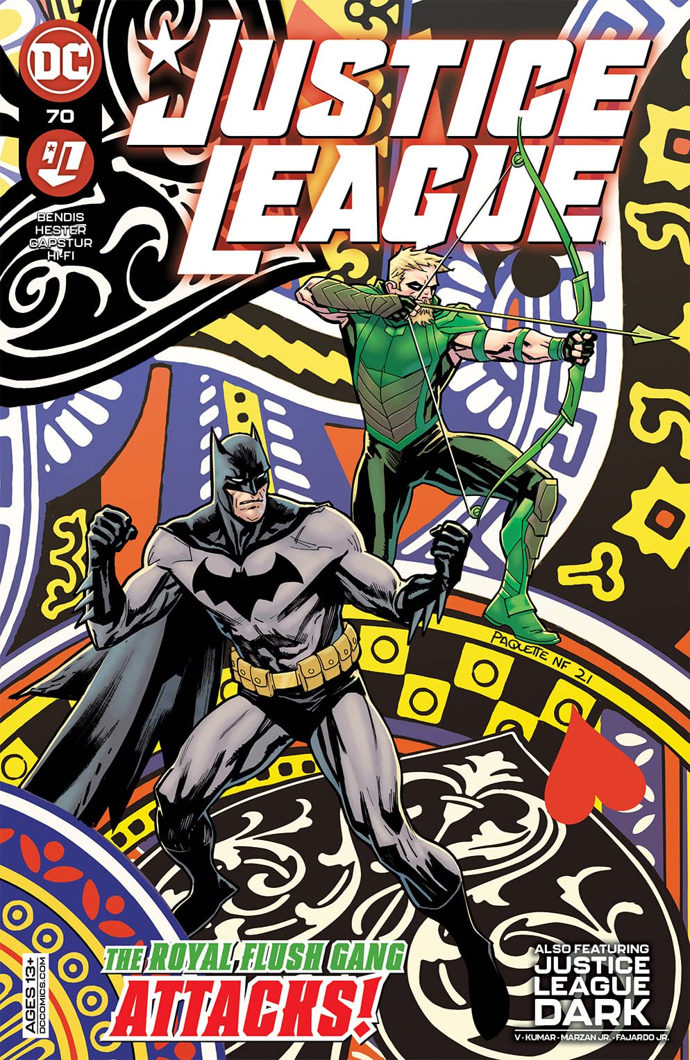 Justice League #70 cover
