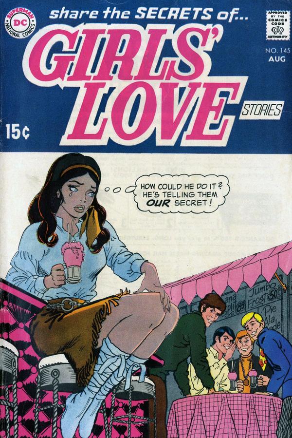 Girls' Love Stories #145 cover