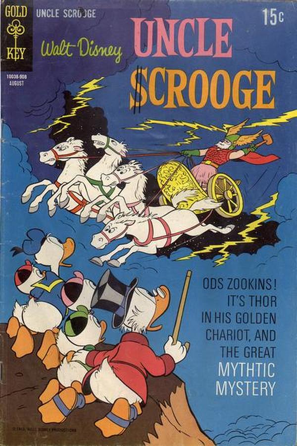 Walt Disney Uncle Scrooge #82 cover
