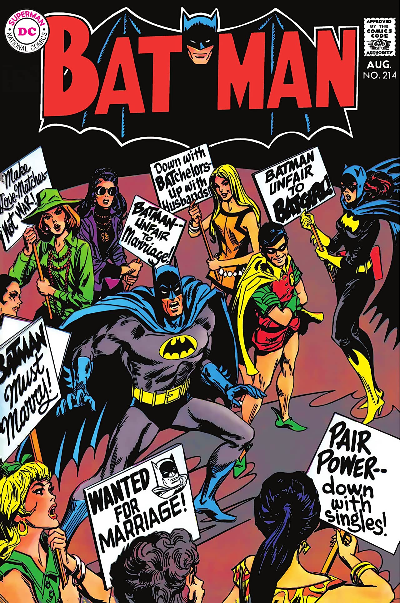 Batman #214 cover