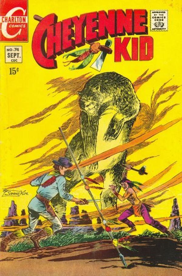 Cheyenne Kid #74 cover