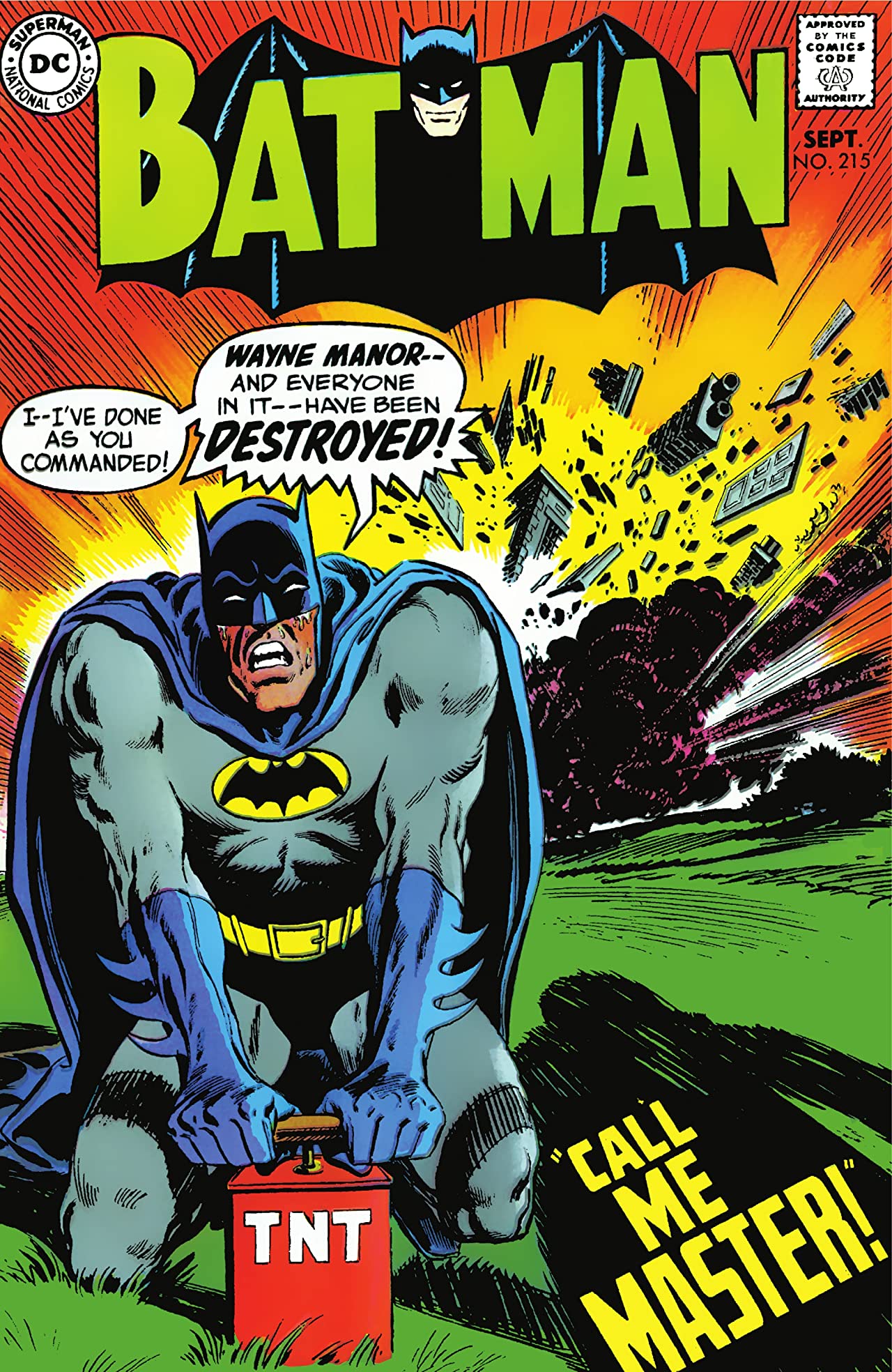 Batman #215 cover