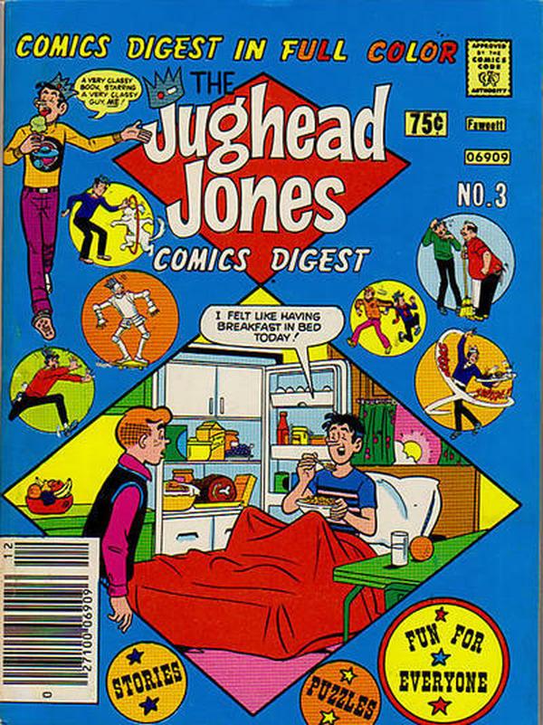The Jughead Jones Comics Digest #3 cover