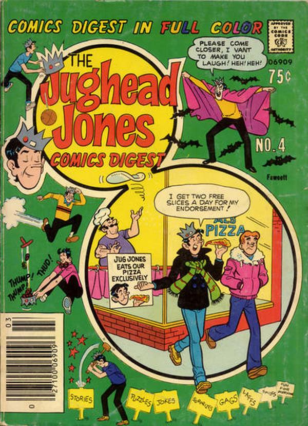 The Jughead Jones Comics Digest #4 cover