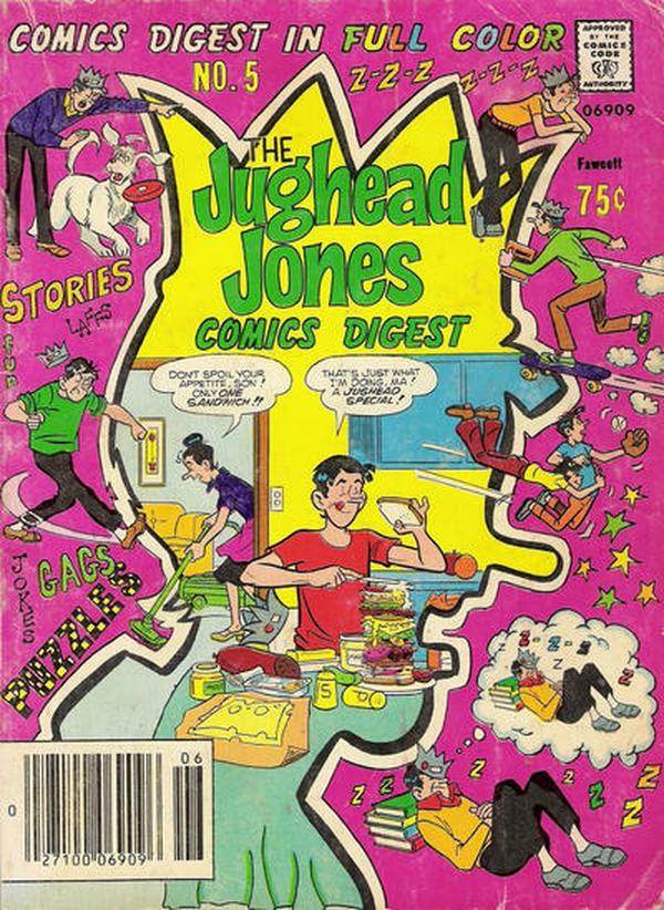 The Jughead Jones Comics Digest #5 cover
