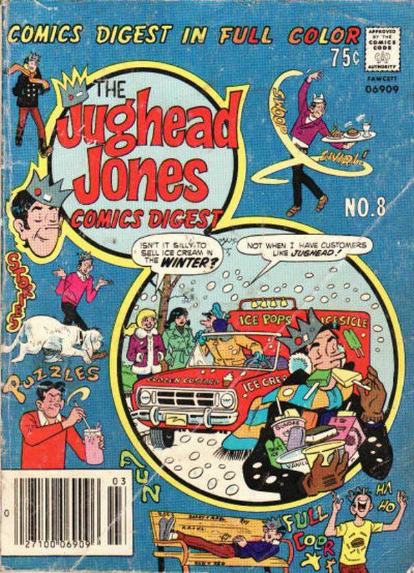 The Jughead Jones Comics Digest #8 cover