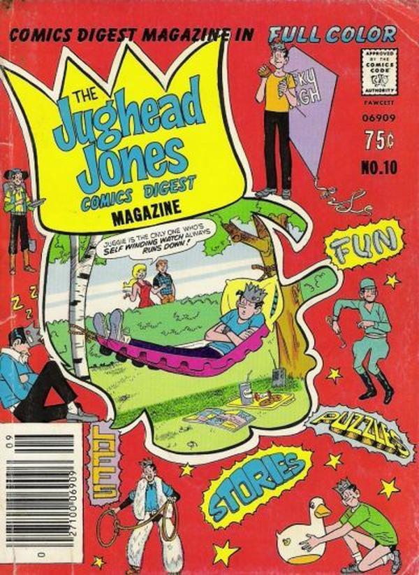 The Jughead Jones Comics Digest #10 cover