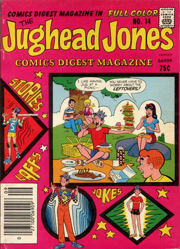 The Jughead Jones Comics Digest #14 cover