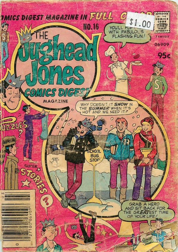 The Jughead Jones Comics Digest #16 cover