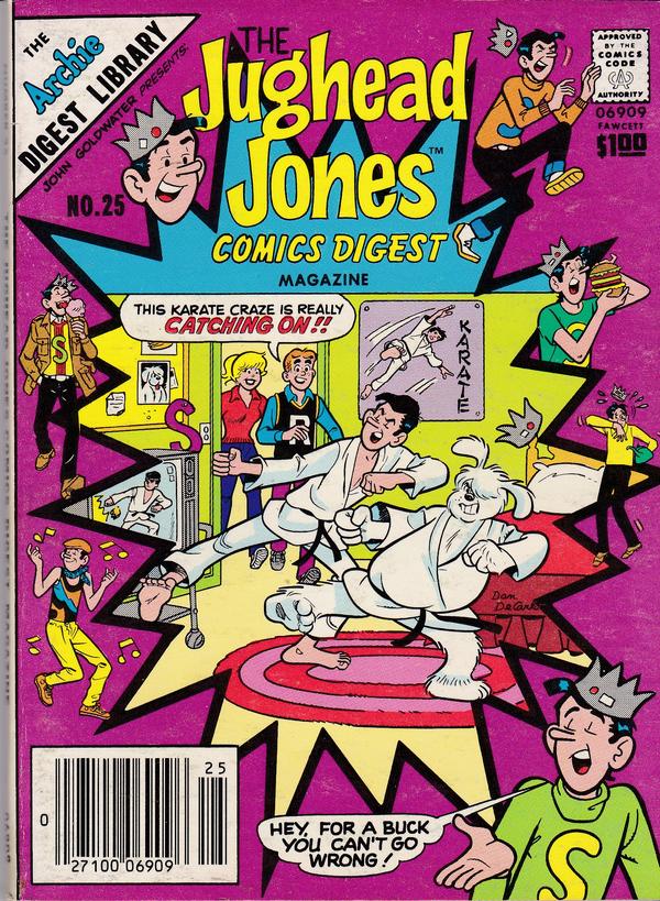 The Jughead Jones Comics Digest #25 cover