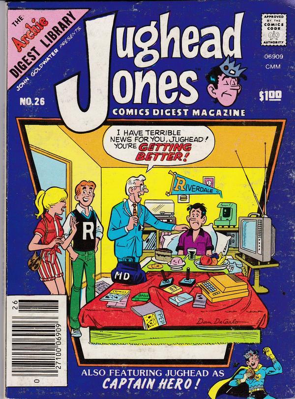 The Jughead Jones Comics Digest #26 cover