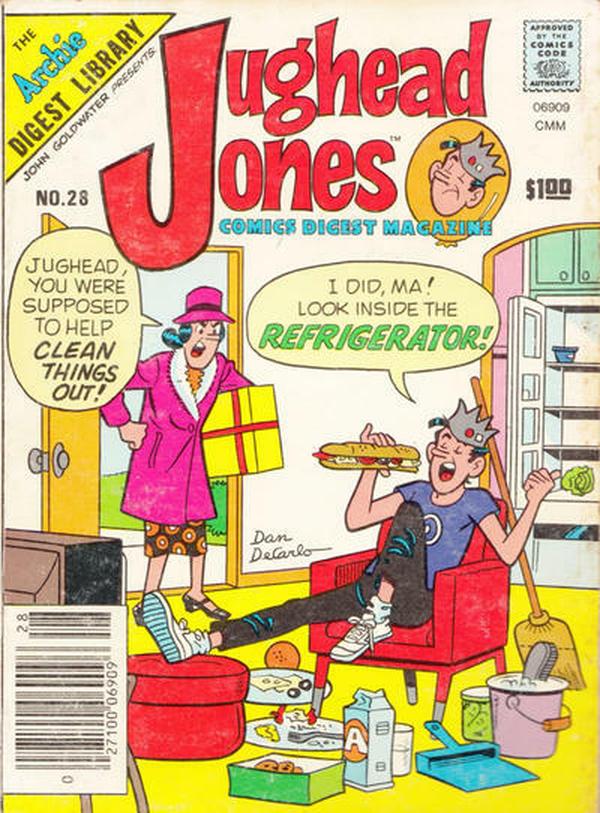 The Jughead Jones Comics Digest #28 cover