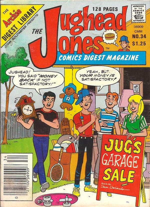 The Jughead Jones Comics Digest #34 cover