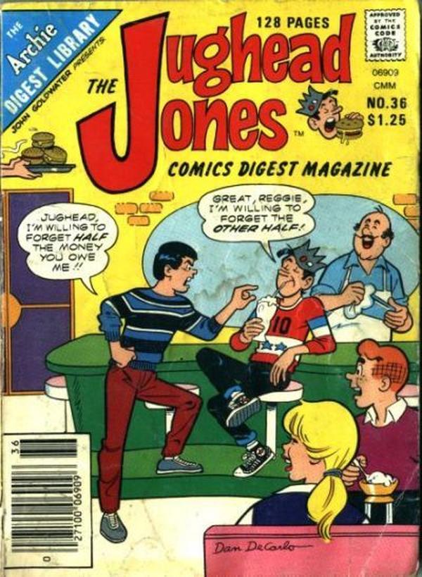 The Jughead Jones Comics Digest #36 cover
