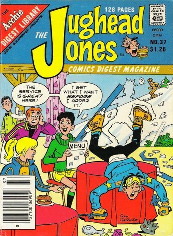The Jughead Jones Comics Digest #37 cover