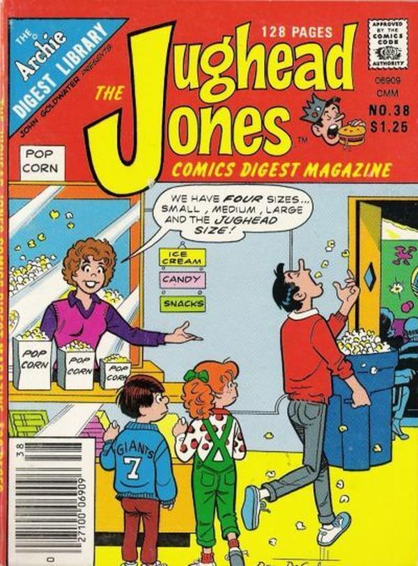 The Jughead Jones Comics Digest #38 cover