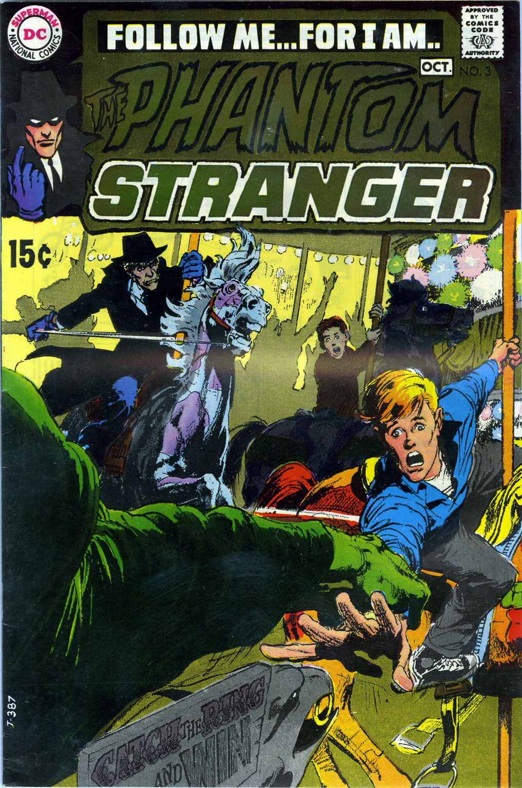 The Phantom Stranger #3 cover