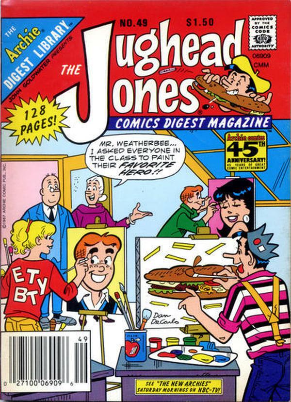 The Jughead Jones Comics Digest #49 cover