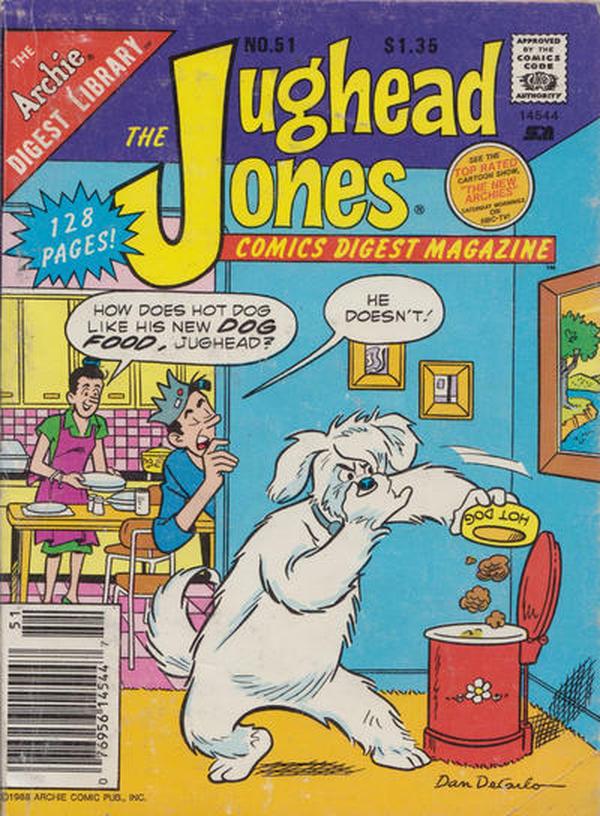 The Jughead Jones Comics Digest #51 cover
