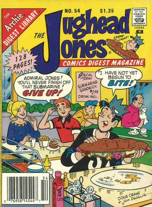 The Jughead Jones Comics Digest #54 cover