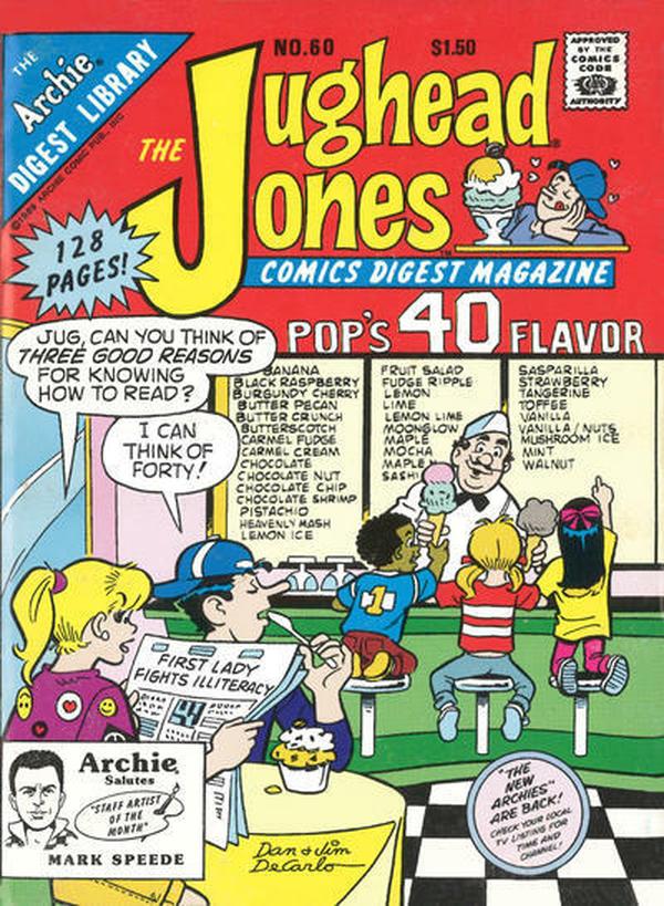 The Jughead Jones Comics Digest #60 cover