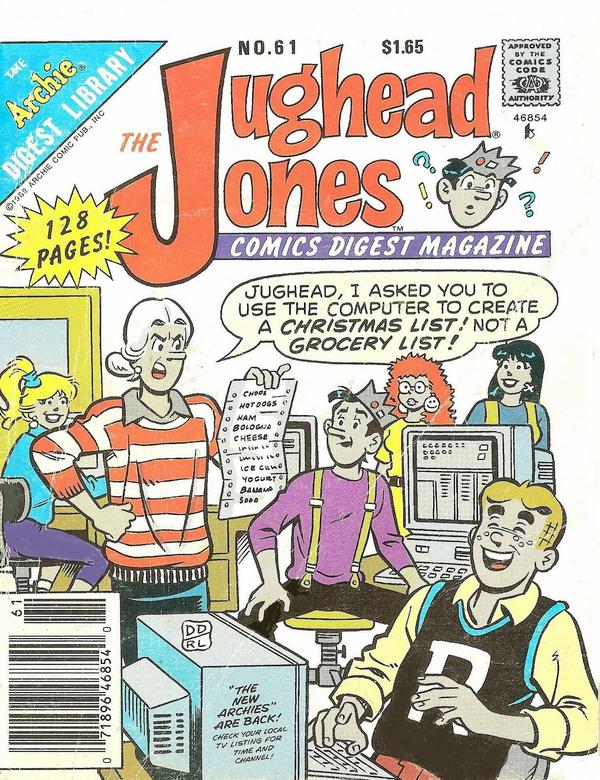 The Jughead Jones Comics Digest #61 cover
