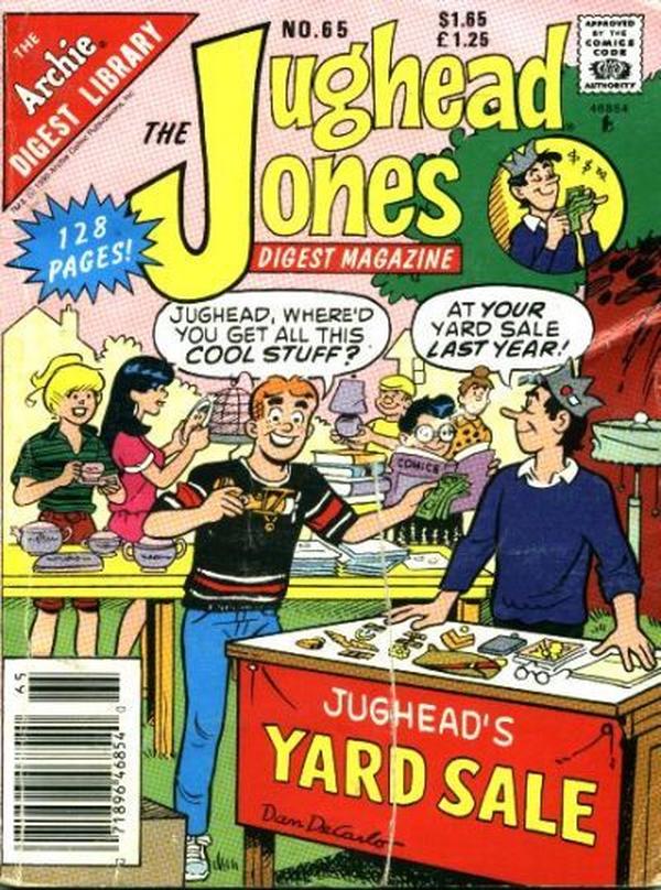 The Jughead Jones Comics Digest #65 cover