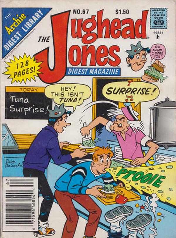 The Jughead Jones Comics Digest #67 cover