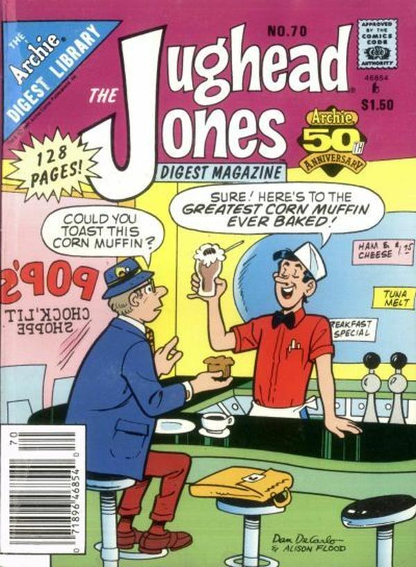 The Jughead Jones Comics Digest #70 cover