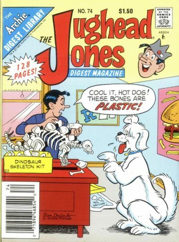 The Jughead Jones Comics Digest #74 cover