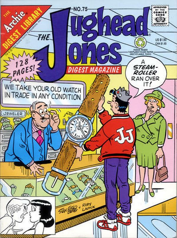 The Jughead Jones Comics Digest #75 cover