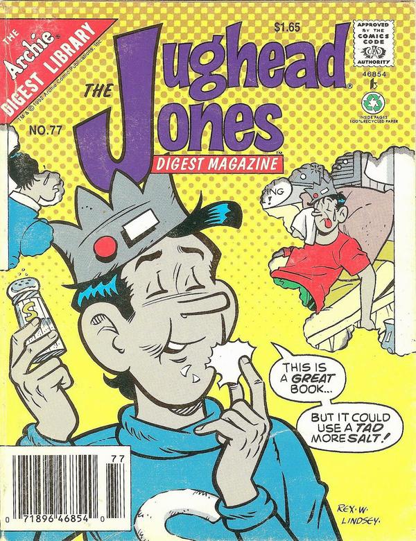 The Jughead Jones Comics Digest #77 cover
